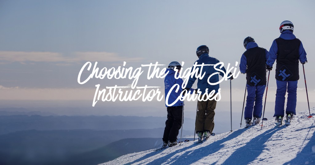 Choosing the right ski instructor courses 01