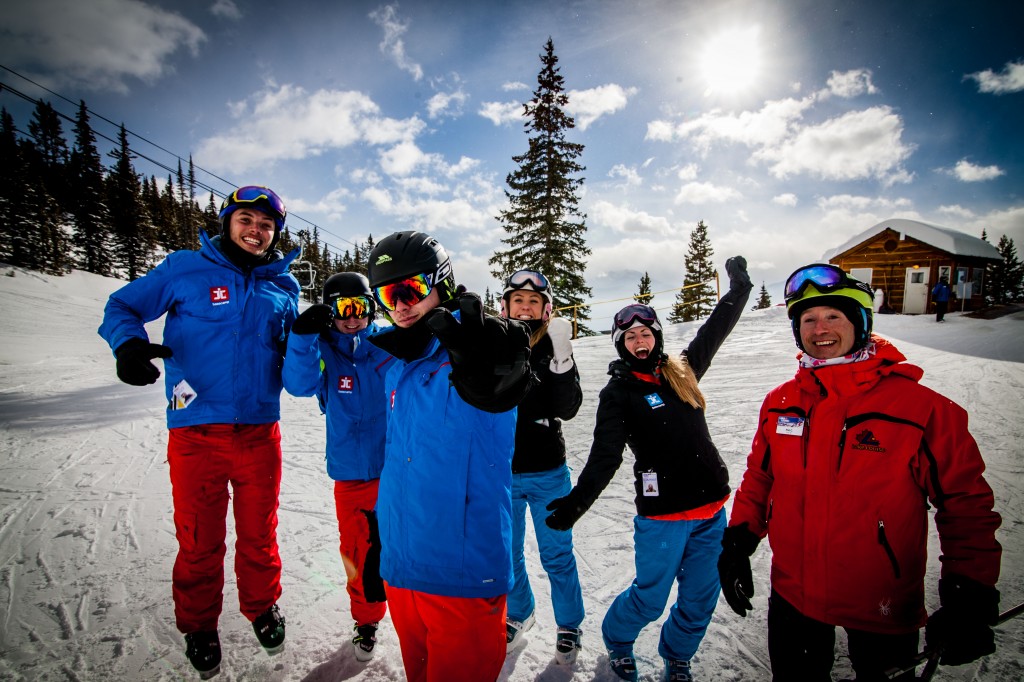 BC Canada - Skiers