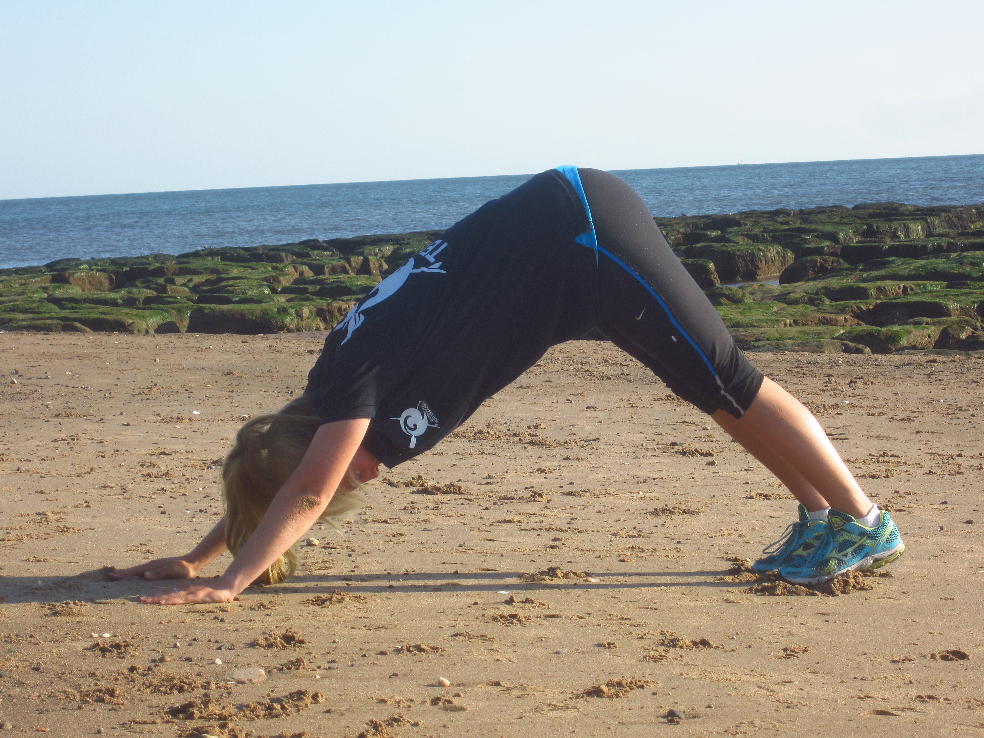 Yoga stretch 1 down dog
