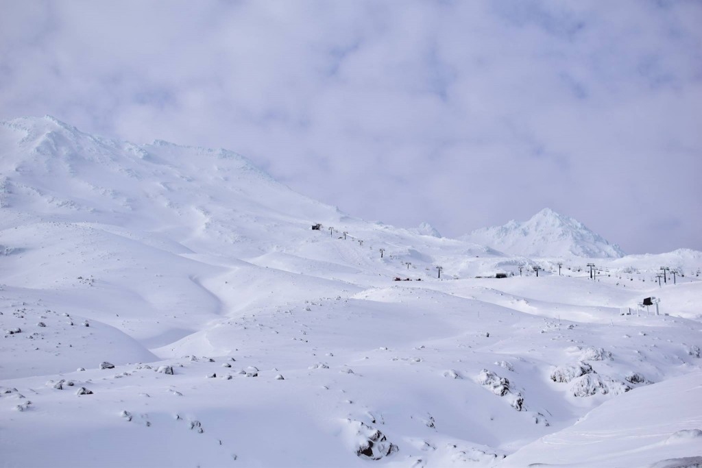 Amazing skiing in Mt Ruapehu