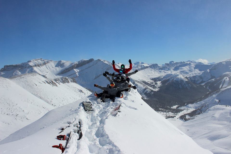 banff mountain top